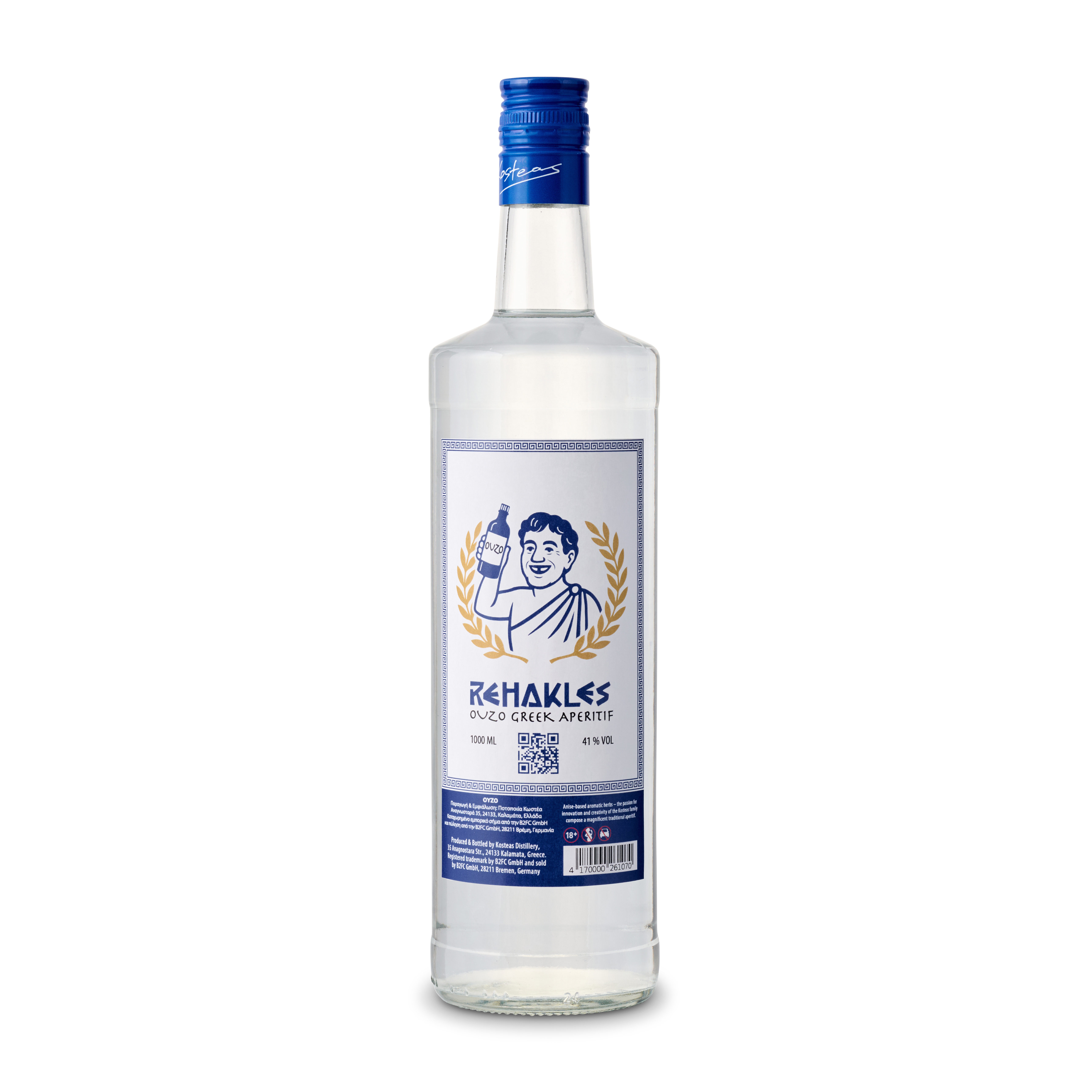 Rehakles Ouzo 1l (1.000 ml)